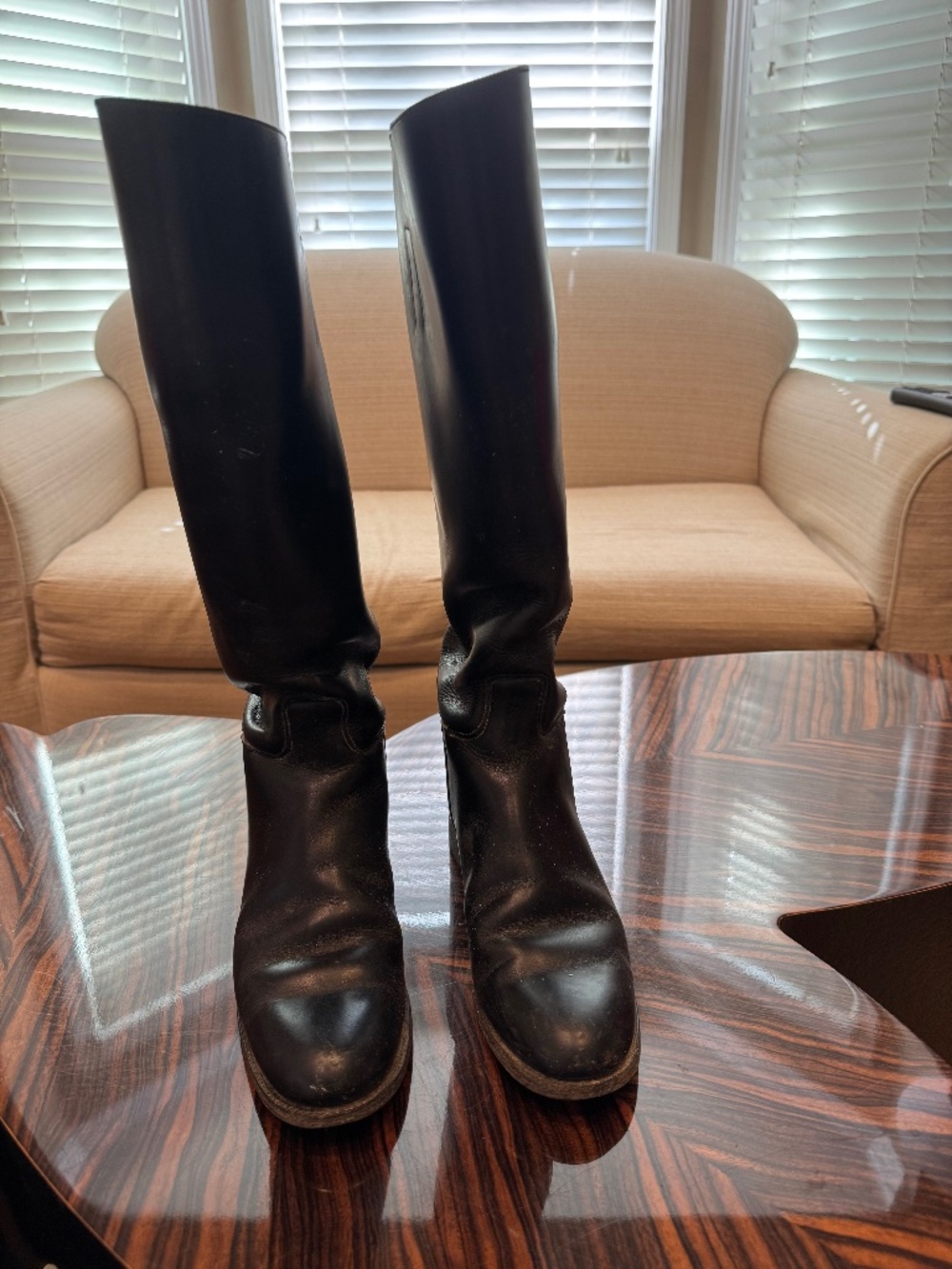 Ladies Windsor English riding boots, size 7